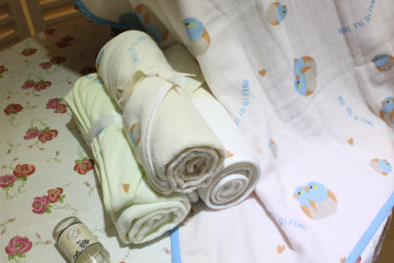 Cotton Gauze Baby Wrap Towel