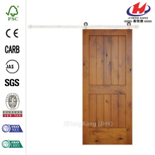 Knotty Alder Wood Interior Barn Door