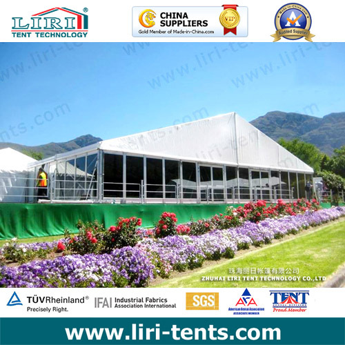 Clear Span Big Event Tent with Glass Wall System