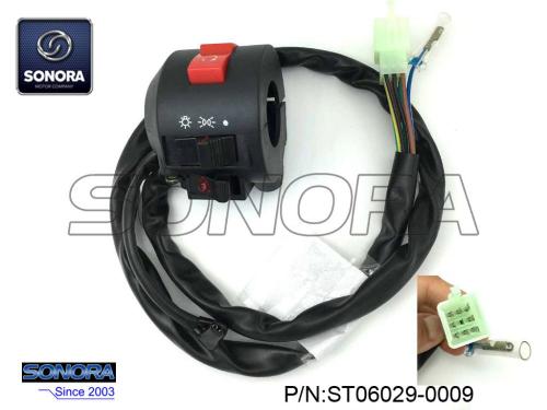 QINGQI QM125-2D Interruptor de manija Conjunto DERECHO (N / P: ST06029-0009) CALIDAD SUPERIOR