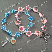 Fimo Bracelet, Polymer Clay Bracelet, Soft Clay Beads