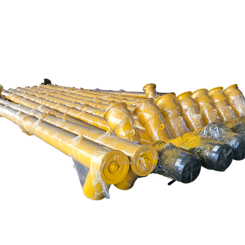 HZS60 cement silo screw conveyor