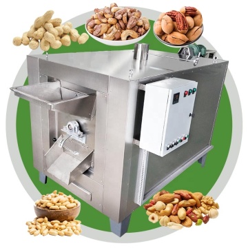 Almond Chickpea Sesame Rotary Roast Oven for Cocoa and Peanut Processing