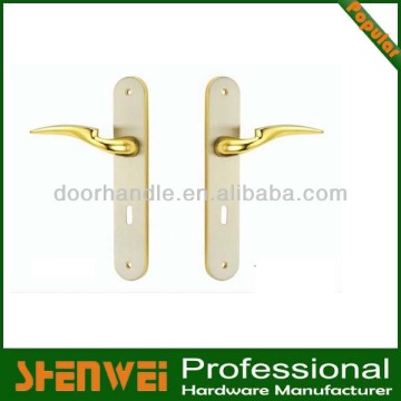 zinc handle door lock