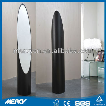 Standing Mirror Dressing White PVC Standing Mirror