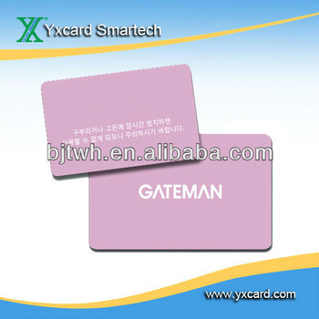 nfc paper/pvc business card nfc card