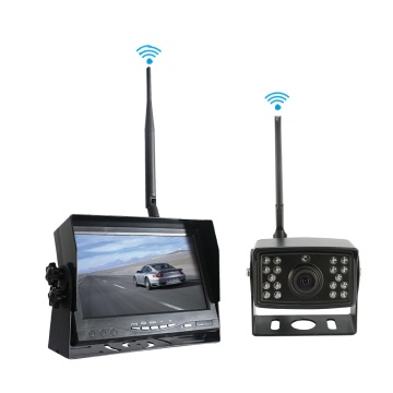 7" DVR Monitor & Rear View Camera for Car Wireless System (12v/24v)