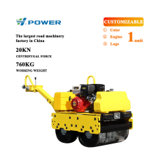 Versatile Compact Small Road Roller Double Drum for Efficient Paving and Roadwork