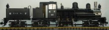Brass train model toy