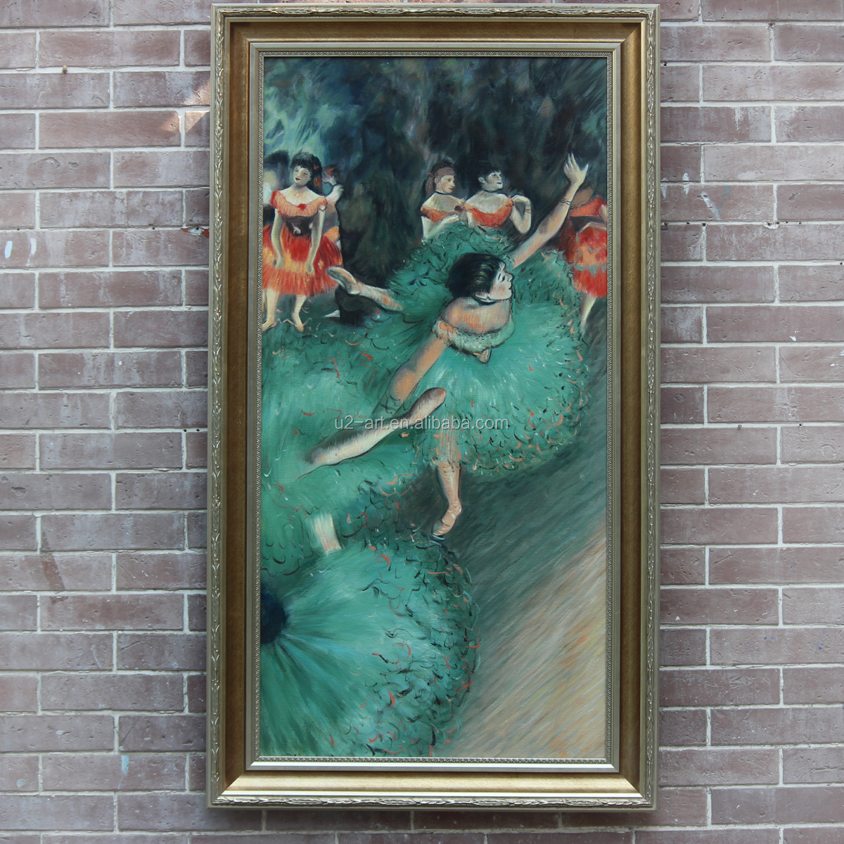 Masterpiece Art Painting Handmade Swaying Dancer by Edgar Degas