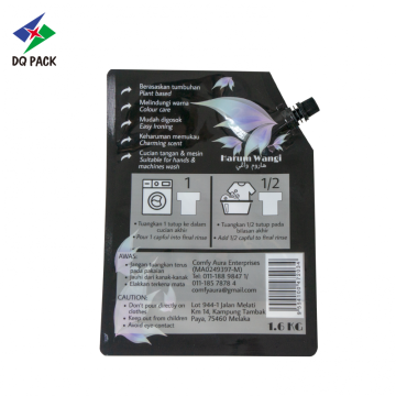 laundry varied flavors packaging spout pouch