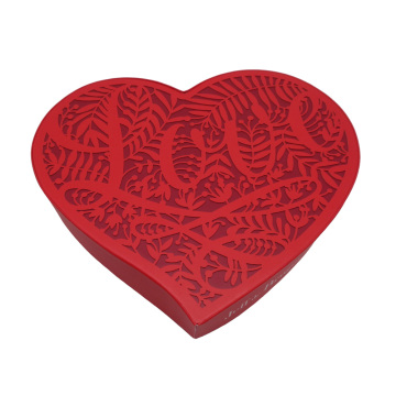 Cardboard Heart-shape Rigid Gift Box