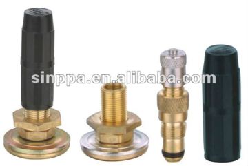 clamp-in metal tire valves