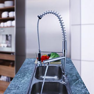 pull down kitchen faucet chrome