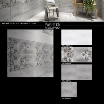 Hot Sale Indoor Bathroom Ceramic Wall Tile 300x600mm