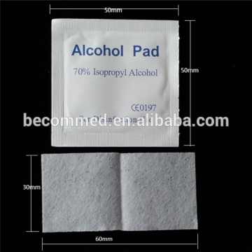 Alcohol swab 70% isopropyl alcohol prep pad