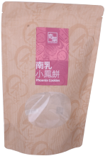 Customized Biodegradable Kraft Paper Bag with Window