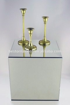 Square Mirror Vase Risers Cube