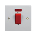 1 Gang 45A AC Switch With Neon