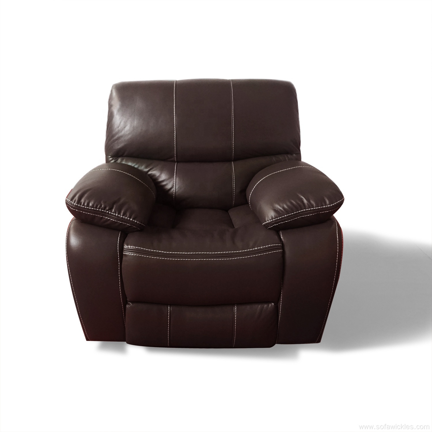 Living home furniture reliner leather sofa