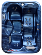 2016 hot sales bathtub acrylic with massage 3 person