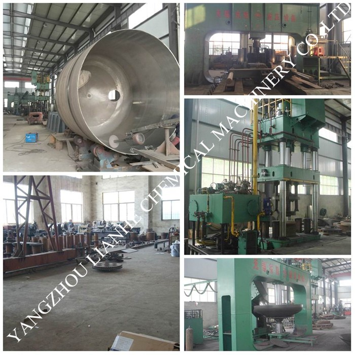 vacuum mixer homogenizer with oil and water preheating tank