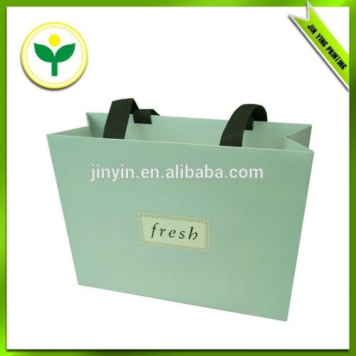 2015 new black paper packaging bag