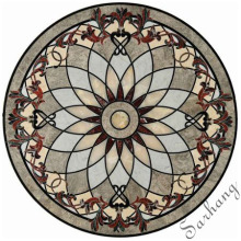 Modern Design Marble Waterjet Medallion Outdoor Medallion