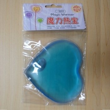 Mini Hot sales reusable one click instant hot pad hand warmer