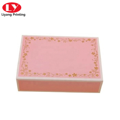 Pink Drawer Box With Paper Sleeve