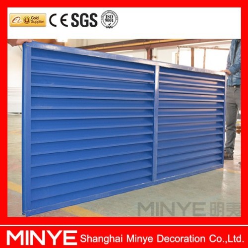 aluminum factory fixed shutter/aluminum fixed plantation shutters