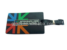 2015 custom craft rubber airplane luggage tag