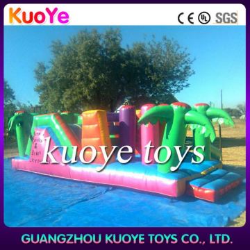 children obstacle games inflatable obstacle maze