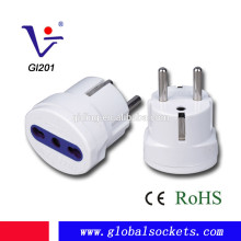 Germany to Italy AC Power Adapter with USB charger