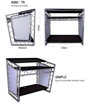 DJ Truss Equipment and Tables