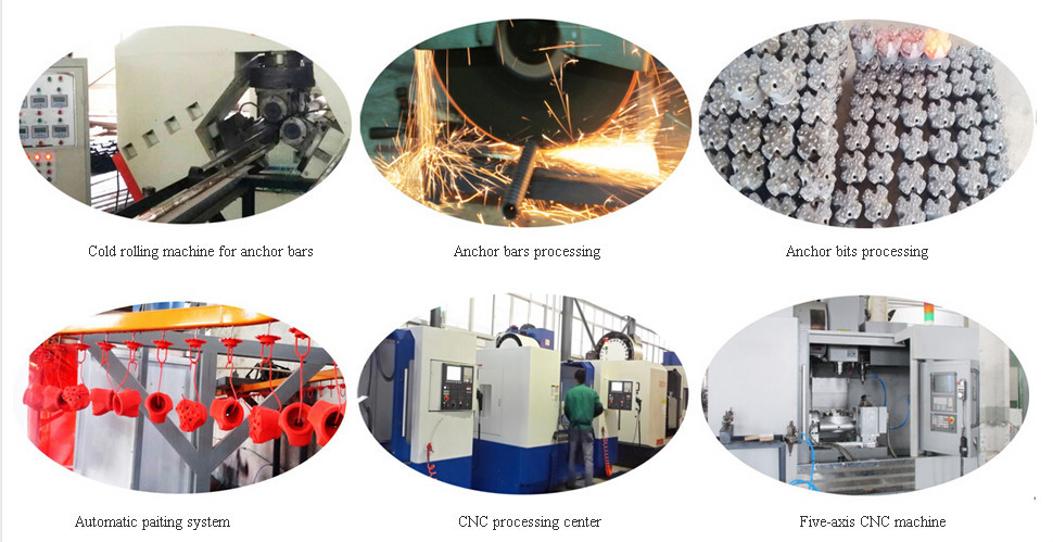 R32 dome nut / R32 spherical nut for self drilling anchor drilling system