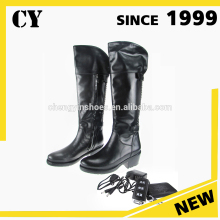 wholesale battery powered heating foot warmer high quality Leather knee Boots women shoes 2017