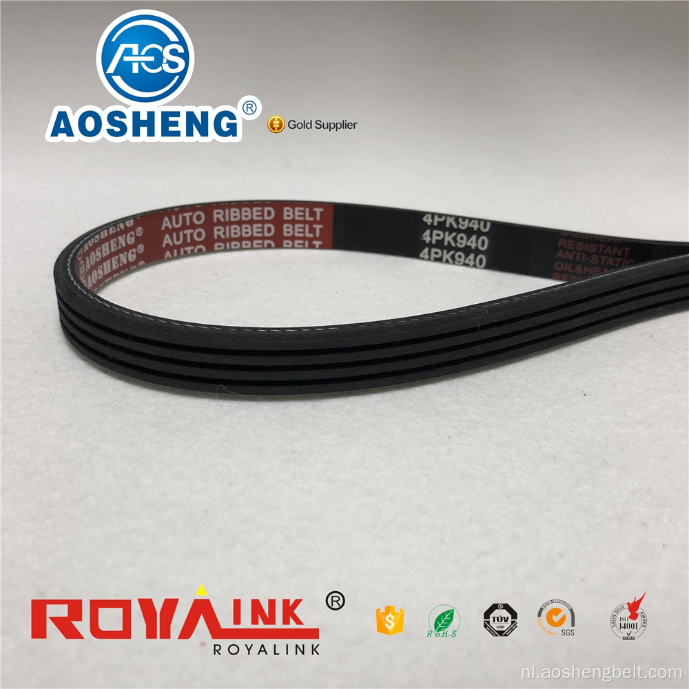 EPDM PK-geribbelde V-riem Serpentine Riem 3PK650