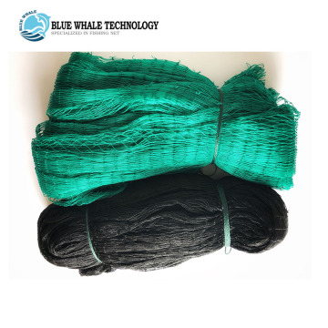 Super high strength PE knotted mesh round fishing net for sale