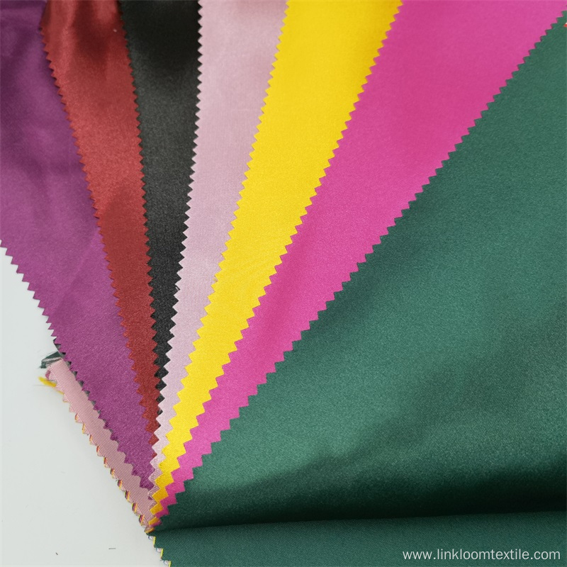 Recycled Thick Satin Fabric for Dress