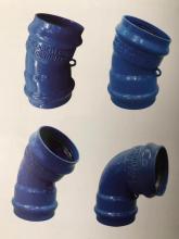 Mopvc double  socket  bend