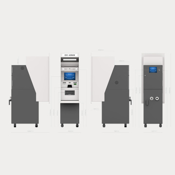 A caixa eletrônico de autoatendimento Banking ATM com EPP