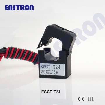 EASTRON ESCT-T24 Split Coil Current Transformer, 100A~300A Input,5A or 1A Output CTs