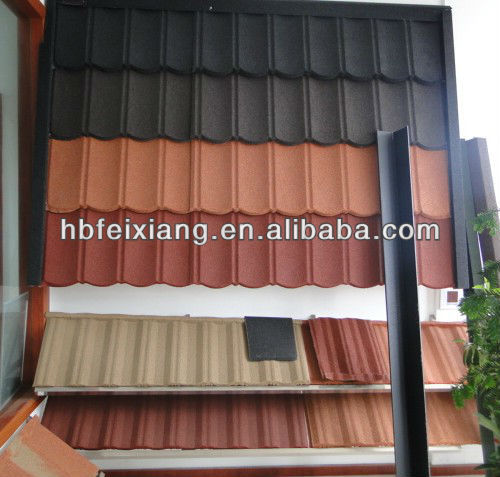 LINDA XU Colorful stone-coated metal roof tile making machine