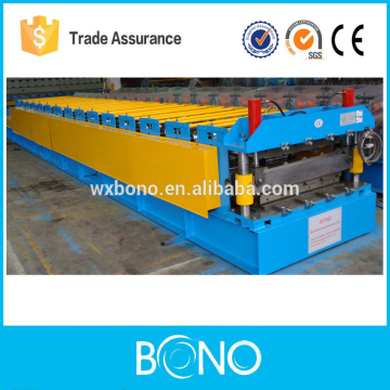 Manual galvanized steel roof sheet crimping machine