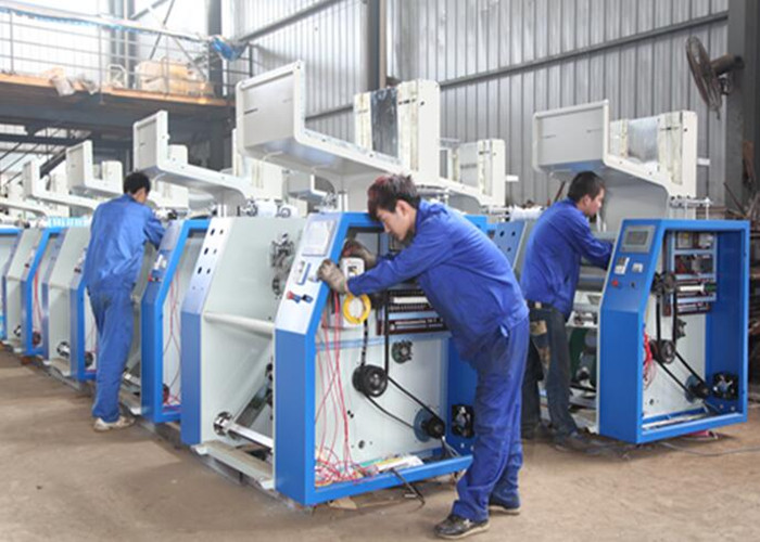 AUTO CLING FILM REWINDING MACHINE