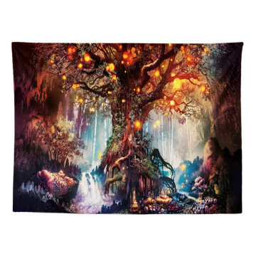 Customizable Fairytale Fantasy Tapestry Wall Hanging