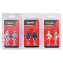 Metal Security Strap Locking Buttons for Guitar & Bass