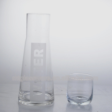 glass water carafe /clear water carafe/ glass wine carafe