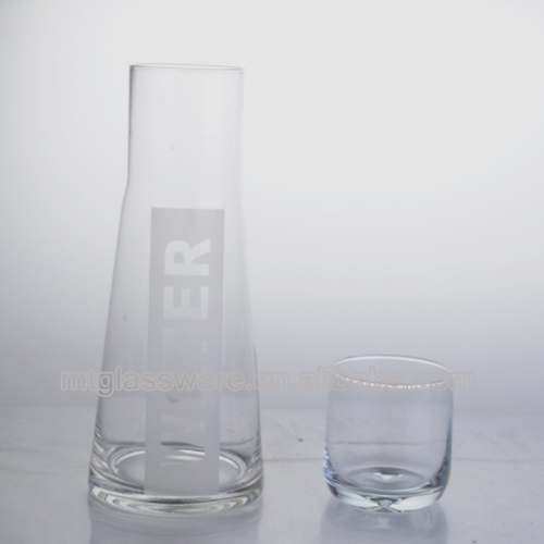 glass water carafe /clear water carafe/ glass wine carafe